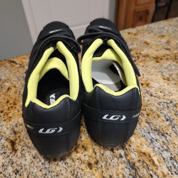 Louis Garneau Multi Airflex Cycling Shoes Black Bright Yellow Men's EU 48 US 13 - Picture 9 of 12